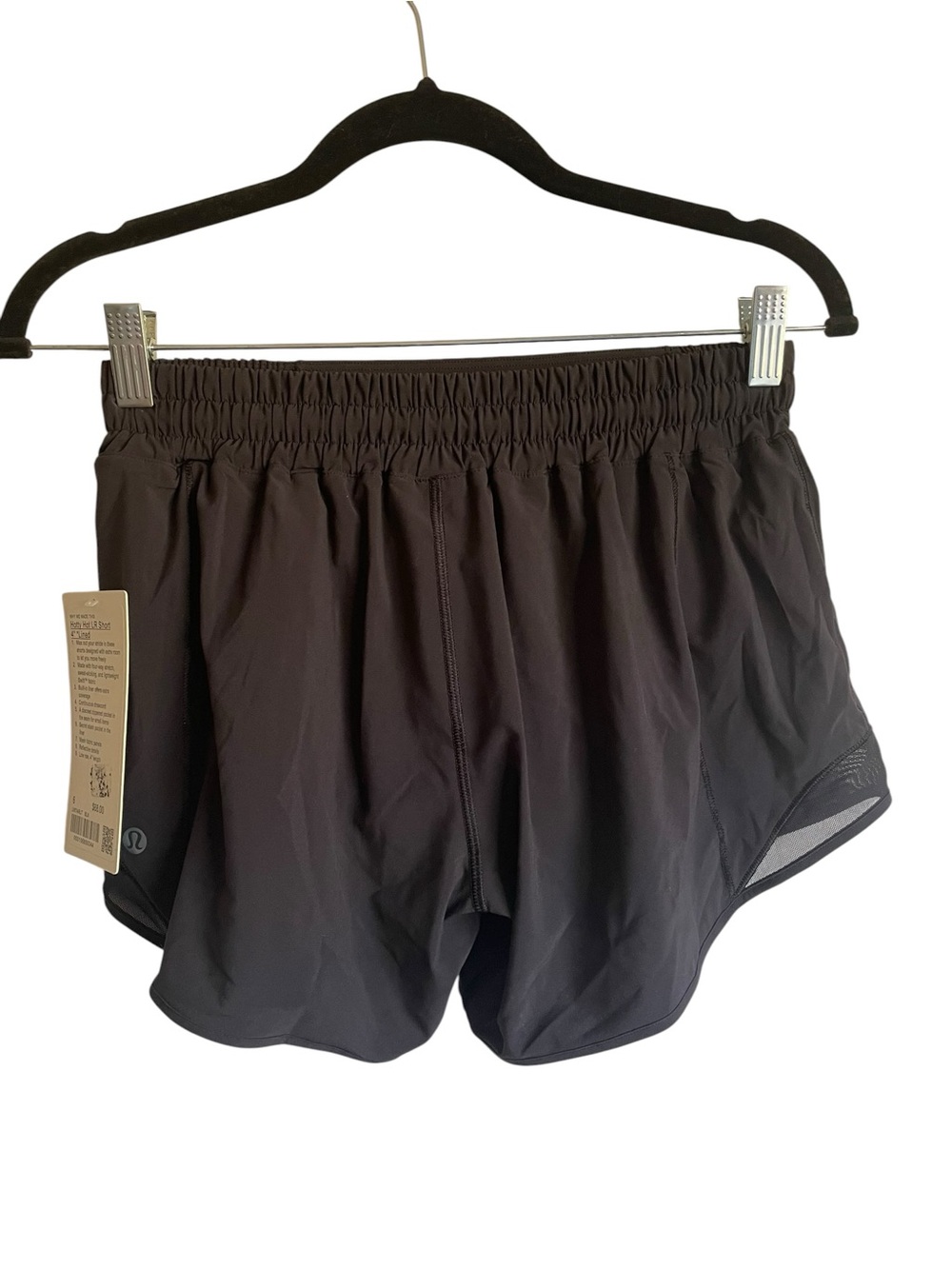 lululemon athletica Hotty Hot Lined Running Shorts 4” Inseam NWT - Picture 2 of 6